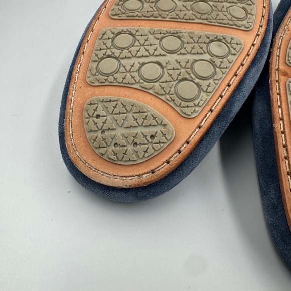 Allen Edmonds Super Sport Mens Blue Suede Driving Moccasins Loafers‎ Size 8.5D